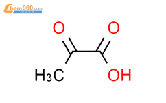 丙酮酸结构式图片|127-17-3结构式图片