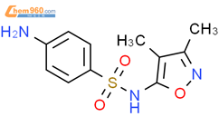 磺胺甲基异恶唑结构式图片|127-69-5结构式图片