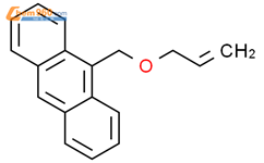 烯丙氧基亚甲基蒽结构式图片|127022-54-2结构式图片