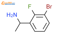 1-(3-溴-2-氟苯基)乙烷-1-胺结构式图片|1273651-90-3结构式图片