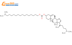 胆甾烯基异硬脂酰基碳酸酯结构式图片|127512-93-0结构式图片