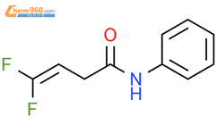 3-Butenamide, 4,4-difluoro-N-phenyl-结构式图片|127977-38-2结构式图片