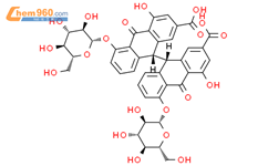 番泻苷 B结构式图片|128-57-4结构式图片