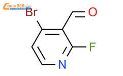 4-溴-2-氟吡啶-3-甲醛结构式图片|128071-77-2结构式图片
