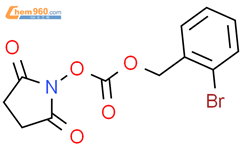 2-溴苄基-N-琥珀酰亚胺基碳酸酯结构式图片|128611-93-8结构式图片