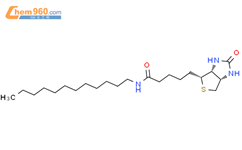 1H-Thieno[3,4-d]imidazole-4-pentanamide,N-dodecylhexahydro-2-oxo-, [3aR-(3aa,4b,6aa)]- (9CI)结构式图片|128631-44-7结构式图片