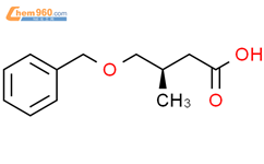 (R)-4-苄氧基-3-甲基丁酸结构式图片|128693-47-0结构式图片