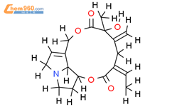 12-羟基千里光-13（19）-烯-11,16-二酮结构式图片|129029-37-4结构式图片