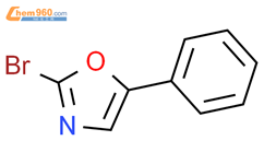 2-溴-5-苯基噁唑结构式图片|129053-70-9结构式图片