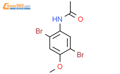 N-(2,5-dibromo-4-methoxyphenyl)acetamide结构式图片|129319-11-5结构式图片