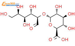 D-Galactose, 2-O-a-D-glucopyranuronosyl-结构式图片|129568-53-2结构式图片