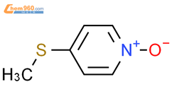 (9ci)-4-(甲基硫代)-吡啶 1-氧化物结构式图片|129598-77-2结构式图片