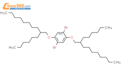 1,4-二溴-2,5-双(2-己癸氧基)苯结构式图片|1296725-01-3结构式图片