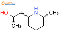2-哌啶乙醇，a，6-二甲基-（aR，2R，6R）-结构式图片|129785-16-6结构式图片