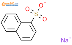 1-萘磺酸钠结构式图片|130-14-3结构式图片