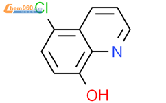 5-氯-8-羟基喹啉结构式图片|130-16-5结构式图片