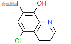 氯碘羟喹结构式图片|130-26-7结构式图片