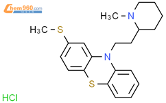 盐酸硫利达嗪结构式图片|130-61-0结构式图片