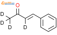 苄叉丙酮-D4结构式图片|130208-38-7结构式图片