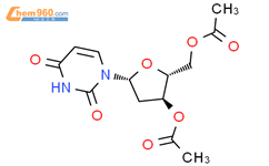 2'-脱氧-3',5'-二-O-乙酰基尿苷结构式图片|13030-62-1结构式图片