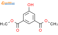 5-羟基间苯二甲酸二甲酯结构式图片|13036-02-7结构式图片