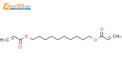 1,4-癸二醇二丙烯酸酯(含稳定剂甲氧基氢醌)结构式图片|13048-34-5结构式图片