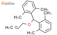 Benzene, 1,1鈥?-[(2-propenyloxy)methylene]bis[2,6-dimethyl-结构式图片|130525-17-6结构式图片
