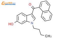 JWH 073 6-hydroxyindole metabolite结构式图片|1307803-48-0结构式图片