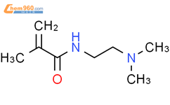 N,N-二甲基氨基乙基甲基丙烯酰胺结构式图片|13081-44-2结构式图片