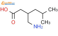 (±)-3-氨甲基-5-甲基己酸