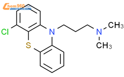 氯丙嗪杂质 F结构式图片|13094-24-1结构式图片