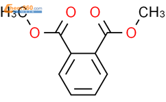 邻苯二甲酸二甲酯结构式图片|131-11-3结构式图片