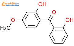 2,2'-二羟基-4-甲氧基苯甲酮结构式图片|131-53-3结构式图片
