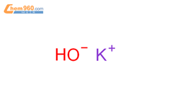 氢氧化钾结构式图片|1310-58-3结构式图片
