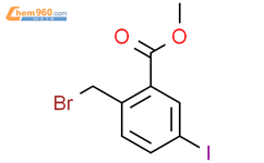Methyl 2-(bromomethyl)-5-iodobenzoate结构式图片|1310377-56-0结构式图片