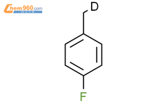 4-氟甲苯-α-d1结构式图片|131088-90-9结构式图片