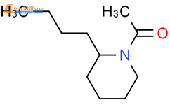 (9CI)-1-乙酰基-2-丁基-哌啶结构式图片|131119-53-4结构式图片