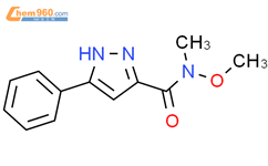 N Methoxy N Methyl Phenyl H Pyrazole Carboxamide