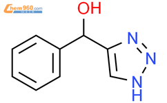 Phenyl(1H-1,2,3-triazol-4-yl)methanol结构式图片|1312782-59-4结构式图片