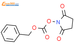 N-苄氧羰氧基丁二酰亚胺结构式图片|13139-17-8结构式图片
