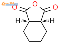 (顺式）六氢苯酐结构式图片|13149-00-3结构式图片