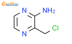 3-（氯甲基）吡嗪-2-胺结构式图片|1314953-24-6结构式图片
