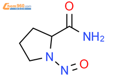 1-亚硝基吡咯烷-2-甲酰胺结构式图片|1314981-03-7结构式图片
