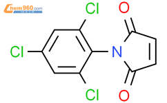 N-(2,4,6-三氯苯基)马来酰亚胺结构式图片|13167-25-4结构式图片