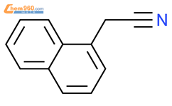 α-萘乙腈结构式图片|132-75-2结构式图片