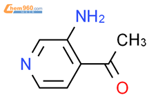 1-(3-氨基-4-吡啶基)乙酮结构式图片|13210-52-1结构式图片