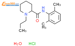 盐酸罗哌卡因结构式图片|132112-35-7结构式图片