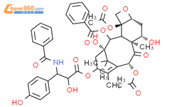 3-P-羟基紫杉醇结构式图片|132160-32-8结构式图片