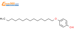 4-十四烷氧基苯酚结构式图片|13224-40-3结构式图片