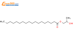 丙二醇单硬脂酸酯结构式图片|1323-39-3结构式图片